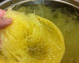 金糸瓜と茄子のパスタ風作り方6写真