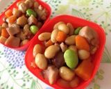 めっちゃ簡単‼︎甘い五目豆☆作り方4写真