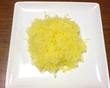 金糸瓜と茄子のパスタ風作り方14写真