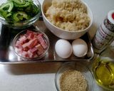 玄米が美味しい!ゴーヤチャーハン☆作り方1写真