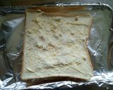 ブルーベリーチーズケーキ風＊トースト作り方2写真