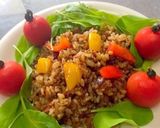 キーマビーフシチューで炒飯、ピラフ作り方4写真