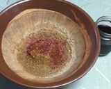 紅芋茎の胡麻酢和え作り方10写真