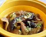 レンジで！なすと豚のにんにくスタミナ煮作り方5写真