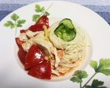 コンビニレモンチキンでさっぱりサラダ②作り方5写真