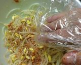 韓国の友達直伝♪豆もやしナムル~ピリ辛作り方3写真