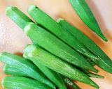 オクラ梅マヨネーズ和え作り方1写真