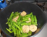 万願寺とうがらしとがんもの煮物作り方1写真