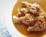 フライパンで簡単♪*チキンスープカレー＊作り方11写真