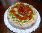 ちらし寿司ケーキ作り方5写真