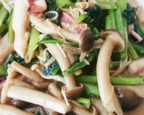 旨みたっぷり いか野菜オイマヨ炒め 節約作り方3写真
