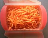 レンジで簡単☆ツナ入りキャロットラペ。作り方2写真