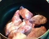 鶏手羽で作る☆タイ風ココナッツカレー作り方1写真