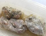 チキン塩麹づけと夏野菜らくちん減塩サラダ作り方3写真