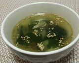 簡単☆わかめと玉ねぎの中華風スープ作り方4写真