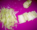 節約・簡単！ブロッコリーの茎のゴマ炒め♪作り方5写真