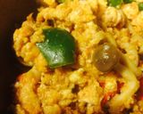 懐かしの味♬卵と野菜のケチャップ炒め♡作り方5写真