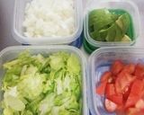 簡単タコライス風ランチ☆作り方1写真