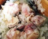 水を使わないオクラと鶏肉の煮物作り方3写真