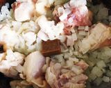 水を使わないオクラと鶏肉の煮物作り方4写真