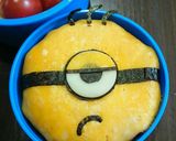 キャラ弁 ミニオン♡オムライス作り方4写真