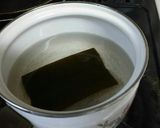 お盆！とろろ昆布と4種豆のお味噌汁❗作り方1写真