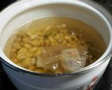 お盆！とろろ昆布と4種豆のお味噌汁❗作り方4写真