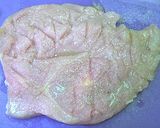 ♥鶏胸肉とピーマンのオイマヨ炒め♥作り方1写真