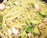 王道。さっぱりエビとアボカドのパスタ作り方10写真