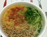 カップ麺にカイワレ大根作り方5写真