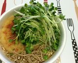 カップ麺にカイワレ大根作り方6写真