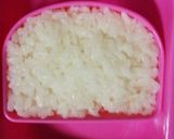 キャラ弁♡詰めるだけ　フユニャン♡のり弁作り方1写真