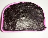 キャラ弁♡詰めるだけ　フユニャン♡のり弁作り方2写真