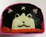 キャラ弁♡詰めるだけ　フユニャン♡のり弁作り方5写真