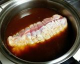 紅茶で簡単柔らかい！変わりゆで豚作り方5写真