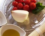 冷製トマトのカペッリーニ風そうめん作り方1写真