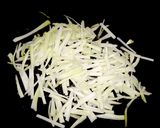 節約・簡単！ブロッコリーの茎のゴマ炒め♪作り方7写真
