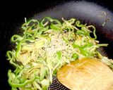 節約・簡単！ブロッコリーの茎のゴマ炒め♪作り方9写真