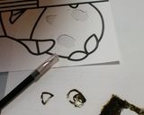 ふなっしーオムライス作り方2写真