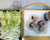 サバ水煮缶と白菜の中華炒め作り方1写真