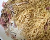 簡単クリームパスタ作り方5写真