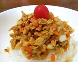 ドライカレー丼！作り方8写真