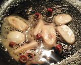 後片付けまで簡単　水菜のペペロンチーノ作り方2写真
