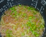 枝豆と桜えびの炊き込みご飯❤作り方2写真