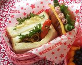 簡単キャラ弁 おかず 着ぐるみリラックマ作り方8写真