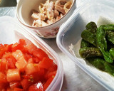 ｢ししとうと蒸し鶏の和風ペペロンチーノ｣作り方1写真