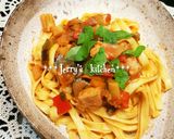 夏野菜たっぷり☆ラタトゥイユパスタ♡作り方4写真