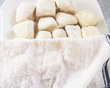 お惣菜ちぎりパン☆スヌーピー☆ミニオンズ作り方3写真
