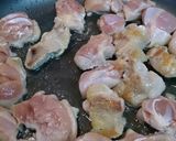 フライパンで串なし焼き鳥作り方1写真