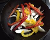 【弁当男子】酸辣湯角煮と野菜サーディン炒作り方4写真